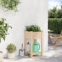 Plantador de Jardín  con Estante 45x45x76 cm Madera Sólida de Pino | Foro24.es | Tu tienda online para hogar, jardín y más Foro24.es