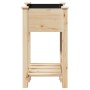 Plantador de Jardín  con Estante 45x45x76 cm Madera Sólida de Pino | Foro24.es | Tu tienda online para hogar, jardín y más Foro24.es