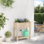 Macetero de Jardín con Rejillas 71x37x76 cm de Madera Sólida de Abeto de , Maceteros y jardineras - Ref: Foro24-42006579, Pre...