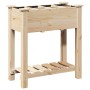 Macetero de Jardín con Rejillas 71x37x76 cm de Madera Sólida de Abeto de , Maceteros y jardineras - Ref: Foro24-42006579, Pre...