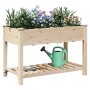 Jardín Planter con Rejillas 115x59x76 cm Madera Sólida de Pino de , Maceteros y jardineras - Ref: Foro24-42006580, Precio: 11...