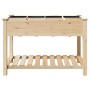 Jardín Planter con Rejillas 115x59x76 cm Madera Sólida de Pino de , Maceteros y jardineras - Ref: Foro24-42006580, Precio: 11...