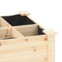 Jardín Planter con Rejillas 115x59x76 cm Madera Sólida de Pino de , Maceteros y jardineras - Ref: Foro24-42006580, Precio: 11...