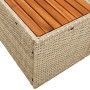 Sofá de jardín de 2 plazas con cojines beige de ratán sintético de , Sofás de exterior - Ref: Foro24-42006816, Precio: 214,63...