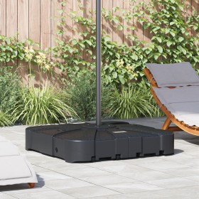 Set de Base de Parasol Cantilever de 2 Piezas - 150kg de Arena o 113kg de Agua de , Bases para sombrillas - Ref: Foro24-42006...