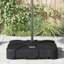 Set de Base de Parasol Cantilever de 2 Piezas - 150kg de Arena o 113kg de Agua de , Bases para sombrillas - Ref: Foro24-42006...