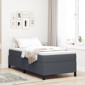 Marco de Cama Gris Oscuro 80x200 cm Tela de Pana de , Camas y somieres - Ref: Foro24-42006938, Precio: 95,31 €, Descuento: %