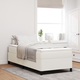 Cama Crema 80x200 cm en Tela de Pana de , Camas y somieres - Ref: Foro24-42006939, Precio: 95,31 €, Descuento: %