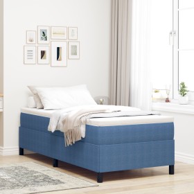 Estructura de Cama Azul 80x200 cm Tejido de Corduroy de , Camas y somieres - Ref: Foro24-42006940, Precio: 95,31 €, Descuento: %