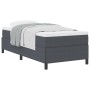 Estructura de cama Gris oscuro 90x190 cm de tela de corduroy de , Camas y somieres - Ref: Foro24-42006943, Precio: 95,31 €, D...