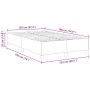 Estructura de Cama Gris Oscuro 120x190 cm Tela de Corduroy de , Camas y somieres - Ref: Foro24-42006958, Precio: 123,15 €, De...
