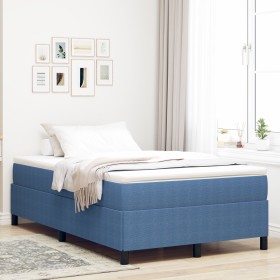 Estructura de Cama Azul 120x200 cm Tela de Corduroy de , Camas y somieres - Ref: Foro24-42006965, Precio: 125,44 €, Descuento: %