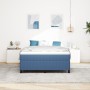 Estructura de Cama Azul 140x200 cm Tela de Corduroy de , Camas y somieres - Ref: Foro24-42006975, Precio: 127,56 €, Descuento: %