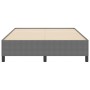 Cama con Estructura Gris Claro 160x200 cm de Tela de Pana de , Camas y somieres - Ref: Foro24-42006977, Precio: 135,53 €, Des...