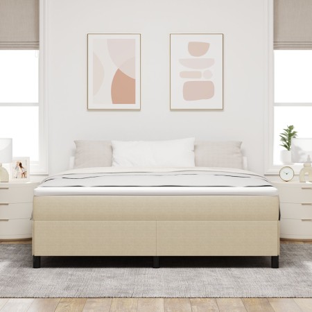 Estructura de Cama Verde Claro Gris 180x200 cm Tela de Corduroy de , Camas y somieres - Ref: Foro24-42006986, Precio: 142,27 ...