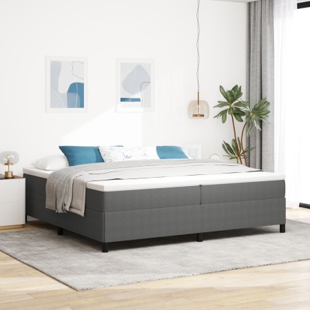 Marco de cama gris claro 200x200 cm de terciopelo de , Camas y somieres - Ref: Foro24-42006987, Precio: 147,56 €, Descuento: %