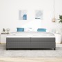 Marco de cama gris claro 200x200 cm de terciopelo de , Camas y somieres - Ref: Foro24-42006987, Precio: 147,56 €, Descuento: %
