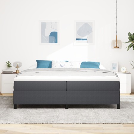 Estructura de cama  Gris oscuro 200x200 cm Tela de corduroy | Foro24.es | Tu tienda online para hogar, jardín y más Foro24.es