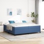 Estructura de cama  Azul 200x200 cm Tela de Pana | Foro24.es | Tu tienda online para hogar, jardín y más Foro24.es
