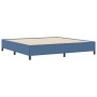 Estructura de cama  Azul 200x200 cm Tela de Pana | Foro24.es | Tu tienda online para hogar, jardín y más Foro24.es