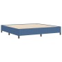 Estructura de cama  Azul 200x200 cm Tela de Pana | Foro24.es | Tu tienda online para hogar, jardín y más Foro24.es