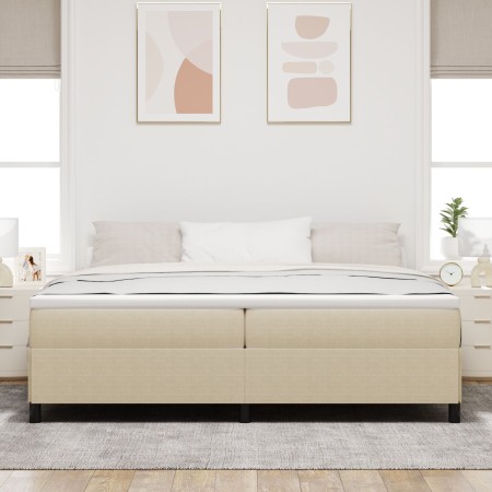 Estructura de cama  Verde claro Gris 200x200 cm Tela de Corduroy | Foro24.es | Tu tienda online para hogar, jardín y más Foro24.es