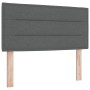 Cabecero Diseño de Líneas Gris Oscuro 90 cm Tela de , Cabeceros y pies de cama - Ref: Foro24-42007000, Precio: 43,98 €, Descu...