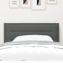 Cabecero Diseño de Líneas Gris Oscuro 90 cm Tela de , Cabeceros y pies de cama - Ref: Foro24-42007000, Precio: 43,98 €, Descu...