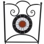 Set mesa sillas jardín 3 pzas baldosa cerámica terracota blanco en Conjuntos de jardín | Comprar online en Foru.es