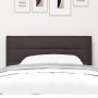Cabecero de diseño de líneas marrón oscuro de 90 cm en tela de , Cabeceros y pies de cama - Ref: Foro24-42007002, Precio: 43,...