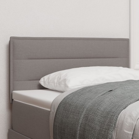 Cabecera de diseño Lines taupe de 100 cm en tela de , Cabeceros y pies de cama - Ref: Foro24-42007010, Precio: 57,54 €, Descu...