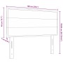 Cabecera  Diseño de Líneas Marrón Oscuro 100 cm Tela | Foro24.es | Tu tienda online para hogar, jardín y más Foro24.es