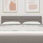 Cabecero Diseño Líneas Taupe 140 cm Tela de , Cabeceros y pies de cama - Ref: Foro24-42007017, Precio: 58,37 €, Descuento: %