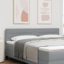 Cabecero Diseño de Líneas Gris Claro 180 cm Tela de , Cabeceros y pies de cama - Ref: Foro24-42007027, Precio: 79,82 €, Descu...