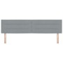 Cabecero Diseño de Líneas Gris Claro 180 cm Tela de , Cabeceros y pies de cama - Ref: Foro24-42007027, Precio: 79,82 €, Descu...