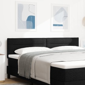 Cabezal de diseño Lines Negro 180 cm Tela de , Cabeceros y pies de cama - Ref: Foro24-42007029, Precio: 66,59 €, Descuento: %