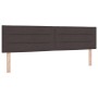 Cabezal de diseño Lines Marrón oscuro 180 cm Tela | Foro24.es | Tu tienda online para hogar, jardín y más Foro24.es