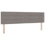 Cabezal Diseño de Líneas Taupe 180 cm Tela de , Cabeceros y pies de cama - Ref: Foro24-42007031, Precio: 79,84 €, Descuento: ...