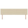 Cabecero Diseño de Líneas Crema 180 cm Tela de , Cabeceros y pies de cama - Ref: Foro24-42007032, Precio: 66,28 €, Descuento: %