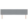 Cabecero  Diseño de Líneas Gris Claro 200 cm Tela | Foro24.es | Tu tienda online para hogar, jardín y más Foro24.es