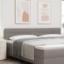 Cabecero Diseño Lines Taupe 200 cm Tela de , Cabeceros y pies de cama - Ref: Foro24-42007038, Precio: 70,23 €, Descuento: %