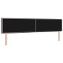 Cabecero Diseño Lines Taupe 200 cm Tela de , Cabeceros y pies de cama - Ref: Foro24-42007038, Precio: 70,23 €, Descuento: %