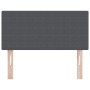 Cabecero Diseño Sencillo Gris Oscuro 90 cm Microfibra de , Cabeceros y pies de cama - Ref: Foro24-42007046, Precio: 40,47 €, ...
