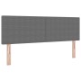 Cabecero Diseño Simple Gris Claro 160 cm Tela de Corduroy de , Cabeceros y pies de cama - Ref: Foro24-42007057, Precio: 58,65...