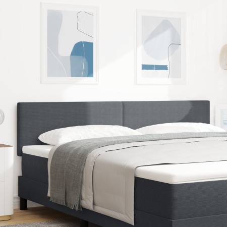 Cabecero Diseño Sencillo Gris Oscuro 180 cm Tela de Terciopelo de , Cabeceros y pies de cama - Ref: Foro24-42007062, Precio: ...