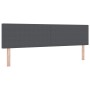 Cabecero Diseño Sencillo Gris Oscuro 180 cm Tela de Terciopelo de , Cabeceros y pies de cama - Ref: Foro24-42007062, Precio: ...