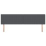 Cabecero Diseño Sencillo Gris Oscuro 180 cm Tela de Terciopelo de , Cabeceros y pies de cama - Ref: Foro24-42007062, Precio: ...