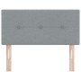 Cabecero  Tapizado con Botones Gris Claro 80 cm Tela | Foro24.es | Tu tienda online para hogar, jardín y más Foro24.es