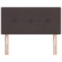 Cabecero Tufted con Botones Marrón Oscuro 80 cm de Tela | Foro24.es | Tu tienda online para hogar, jardín y más Foro24.es