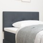 Cabecero Acolchado con Botones Gris Oscuro 90 cm de Terciopelo de , Cabeceros y pies de cama - Ref: Foro24-42007132, Precio: ...
